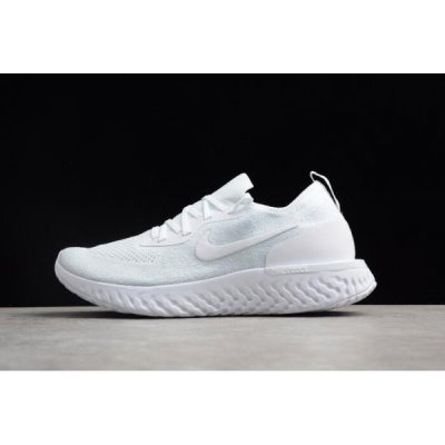 Nike Epic React Flyknit Beyaz Koşu Ayakkabısı Türkiye - SVNF6GCA